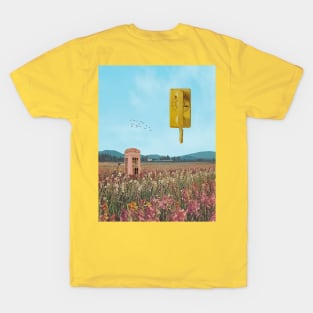 Calling The Sky - Surreal/collage Art T-Shirt